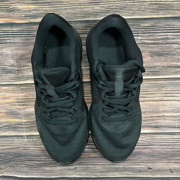 Nike Downshifter 9 Women's Black Athletic Running‎ Shoes Size 8 - Picture 7 of 8